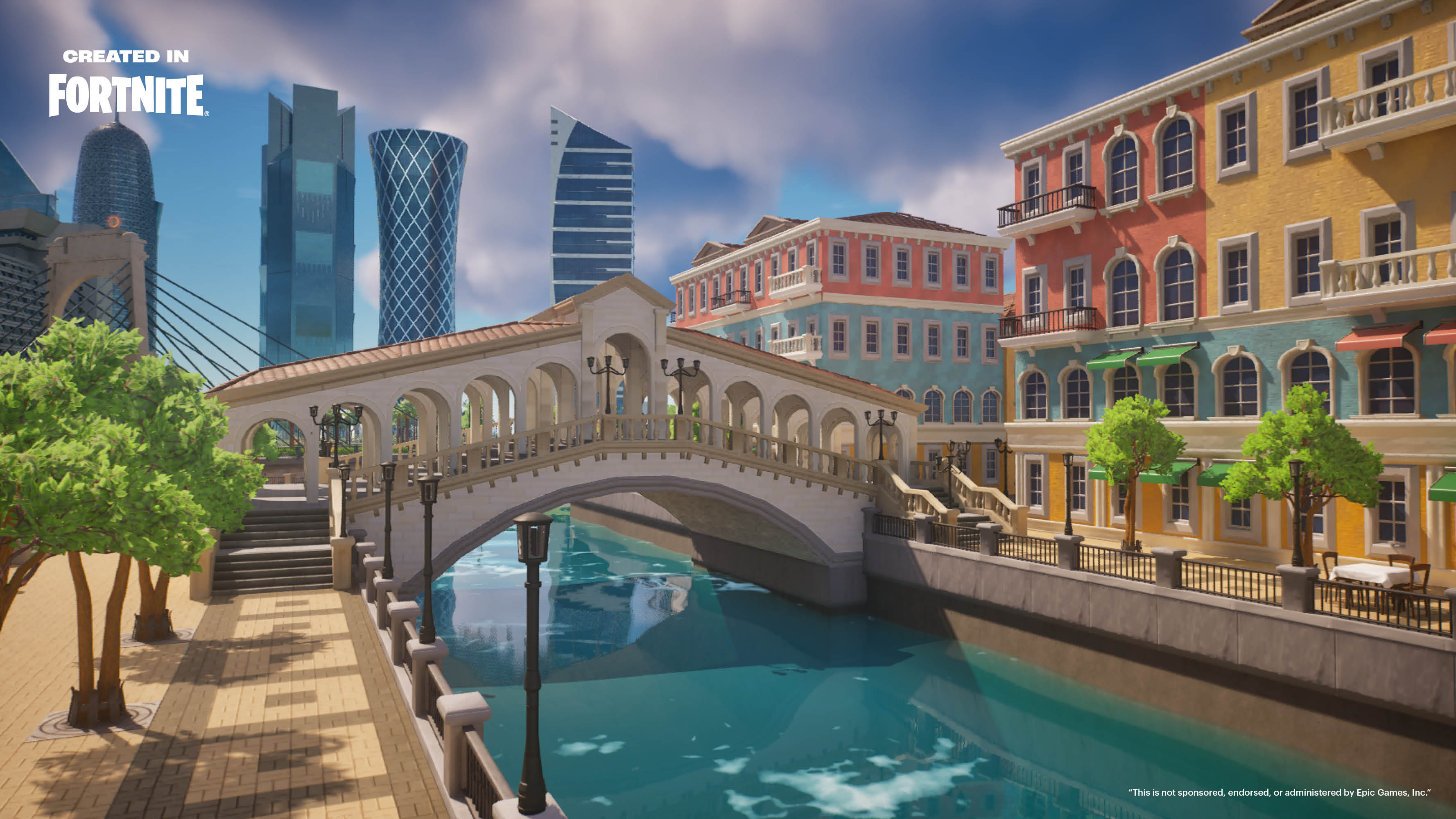 The Doha experience awaits you in Fortnite. Photo: Qatar Airways