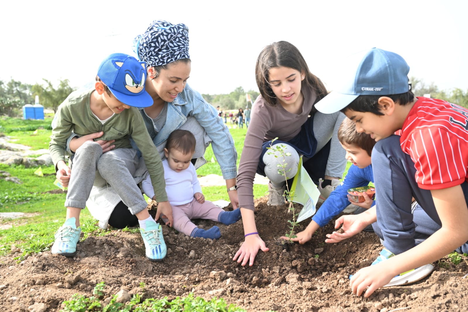 ביטוי של ההתגברות על התקופות הקשות שפקדו אותנו והבחירה בחיים. צילום: יואב לין מערך ההסברה קקל