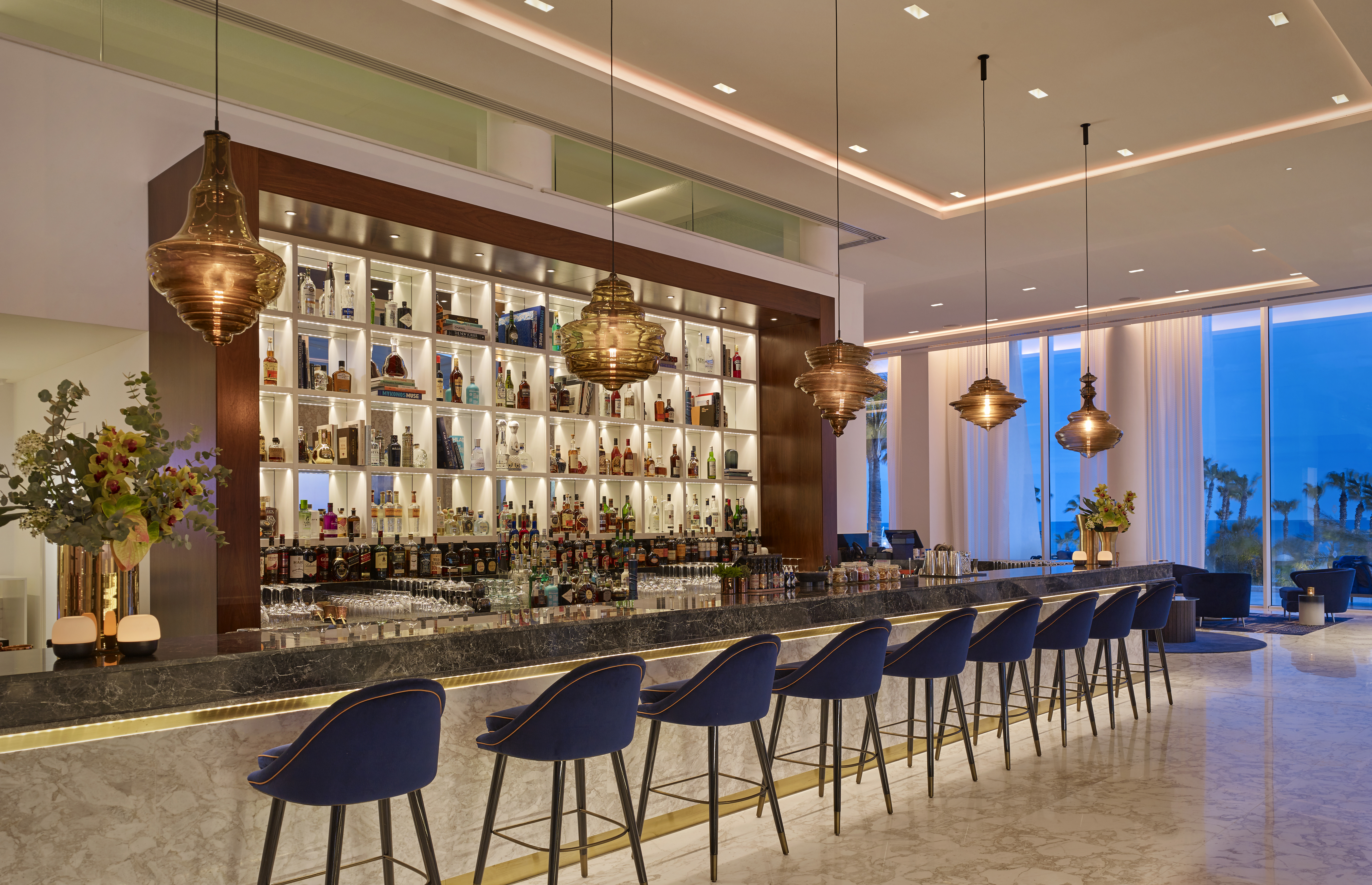 מסעדת The Gallery. צילום: Parklane Limassol