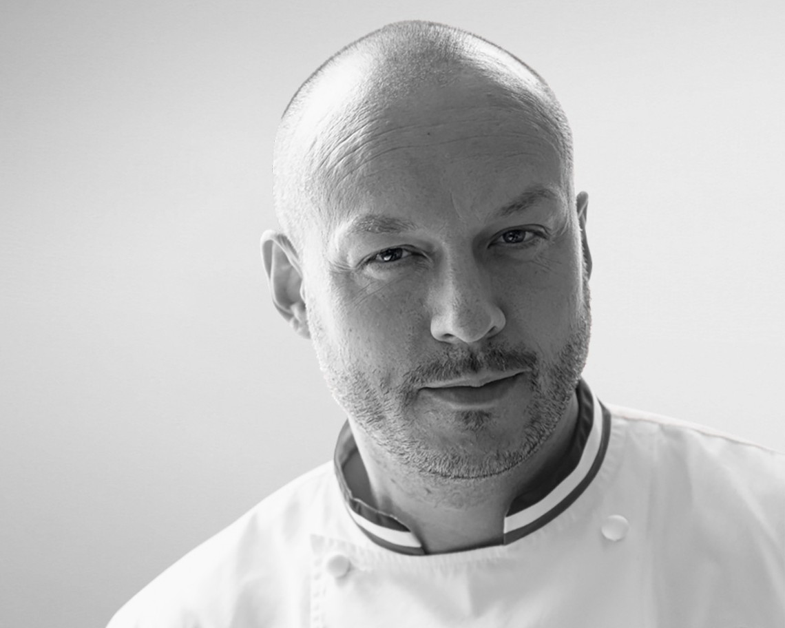 Chef Frederic Simonin. Photo: Air France