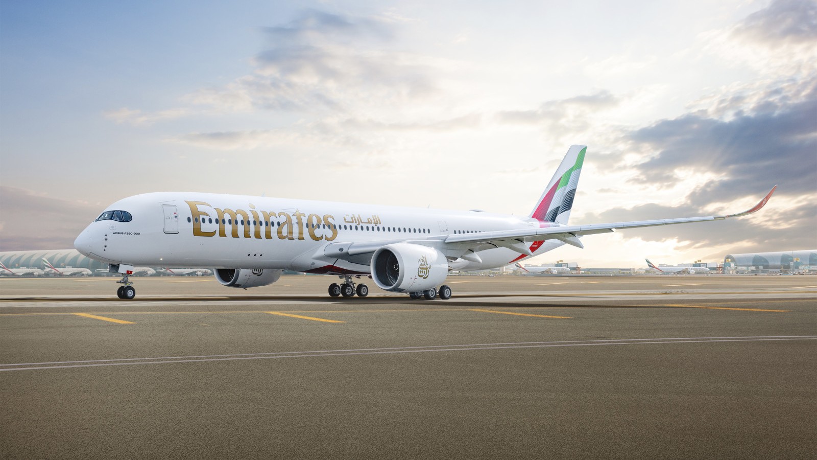 EMIRATES A350. Photo: Emirates