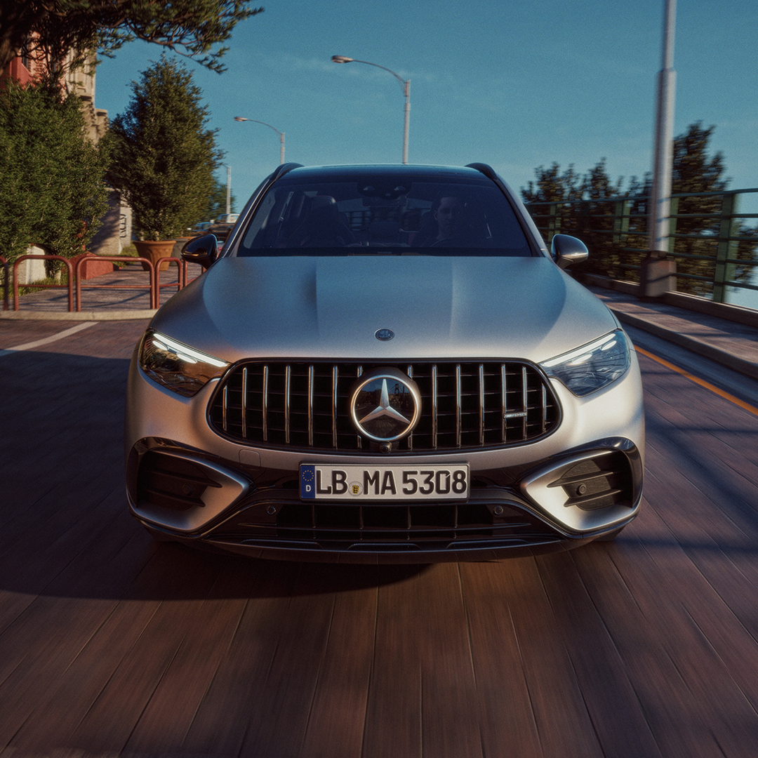 מרצדס AMG GLC 53 4MATIC+ החדש. צילום: יצרן