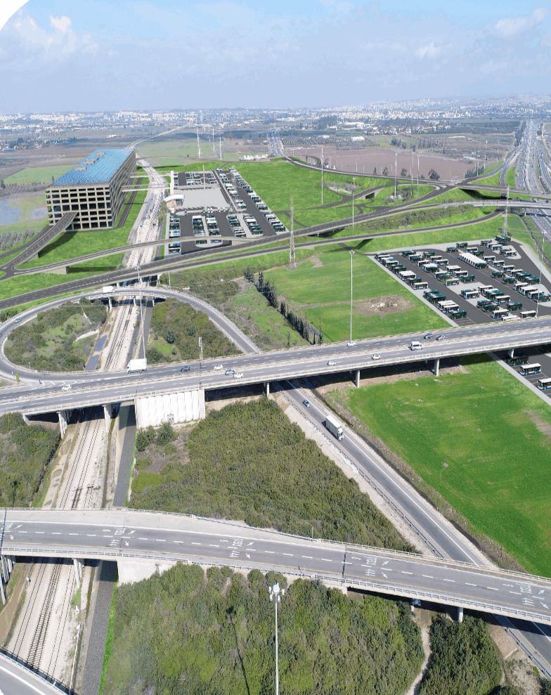 פרויקט הנתיבים המהירים בכביש 5. הדמיות: מתחם קסם
