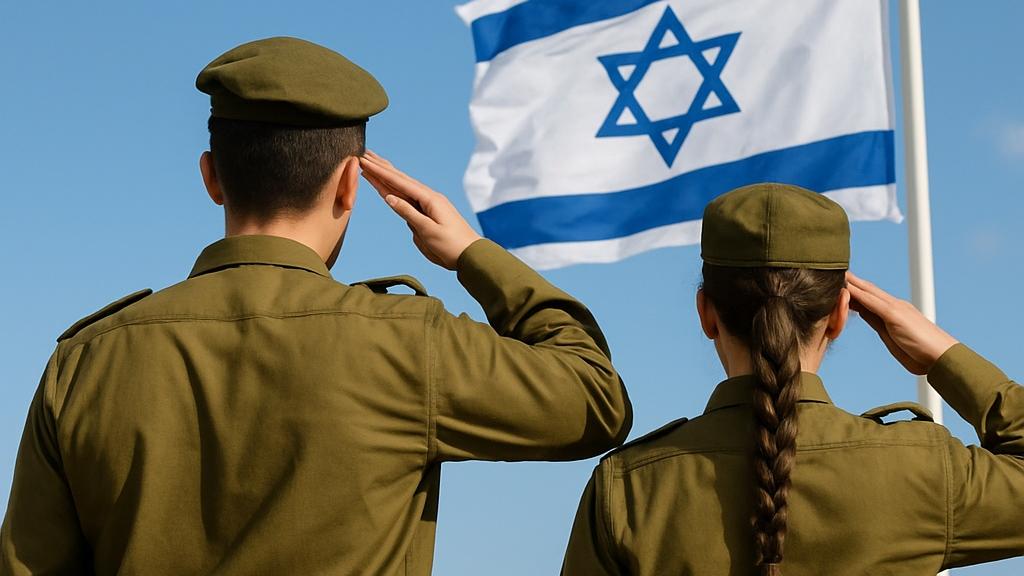 חיילת וחייל בצה
