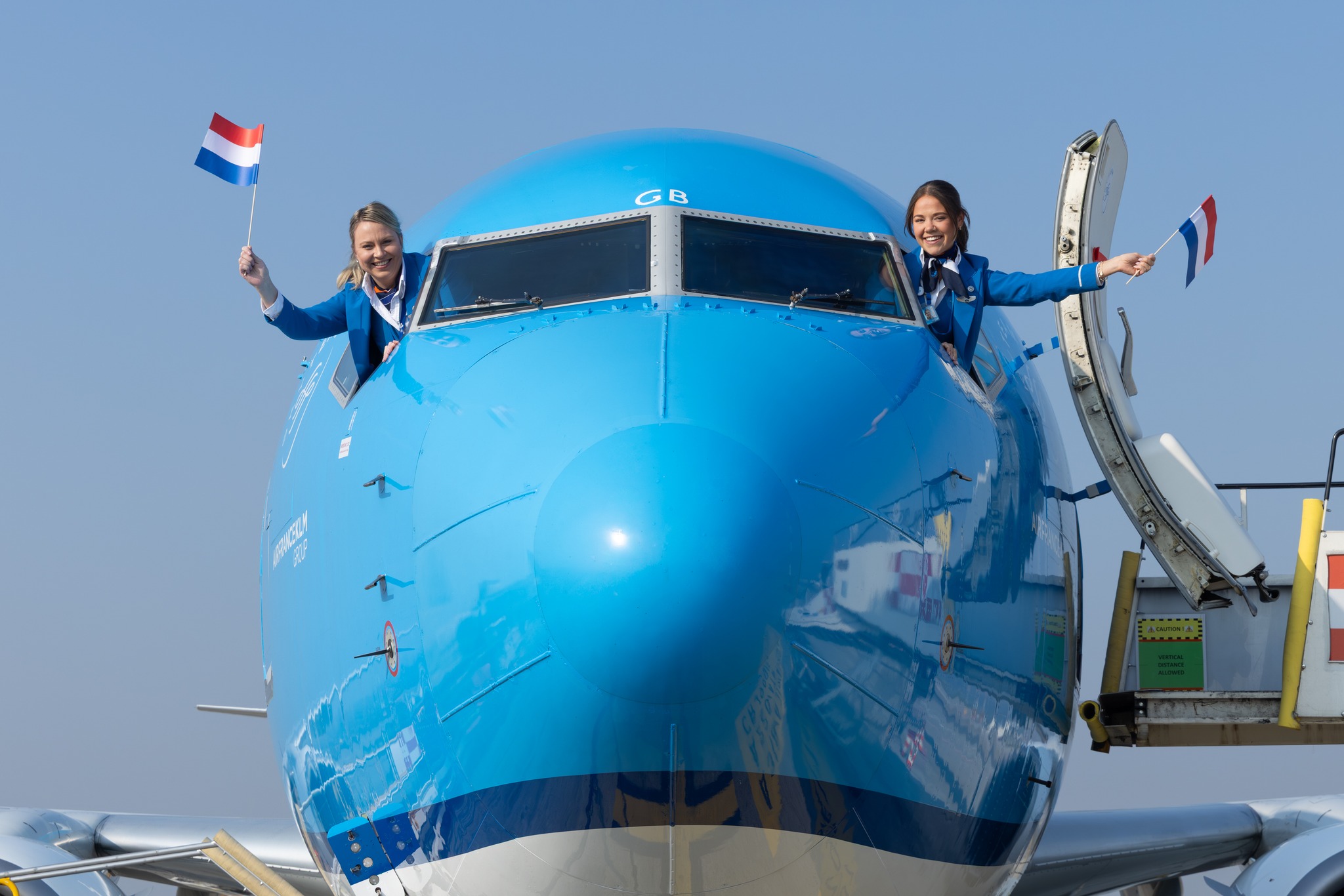 Photo: KLM / Arnoud Raeven, Jason Vermeulen & Royal Netherlands Air and Space Force