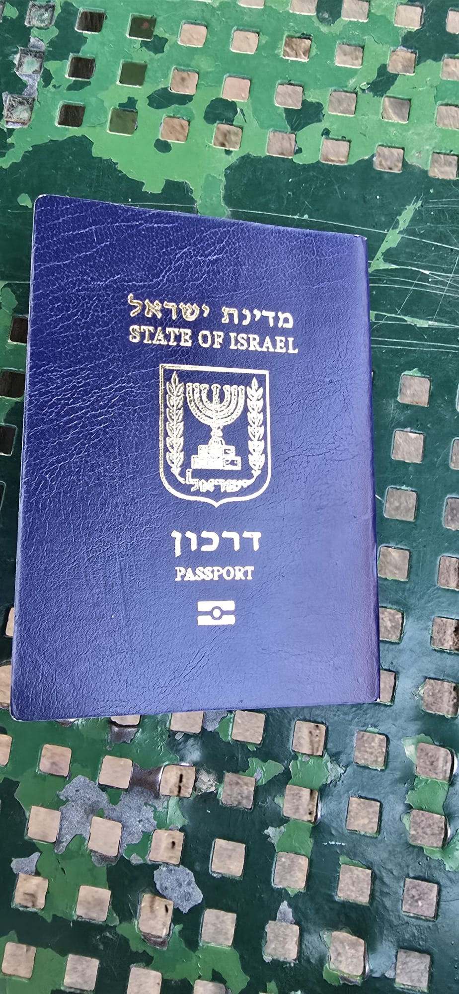 הדרכון המזויף. צילום: רשות האוכלוסין וההגירה