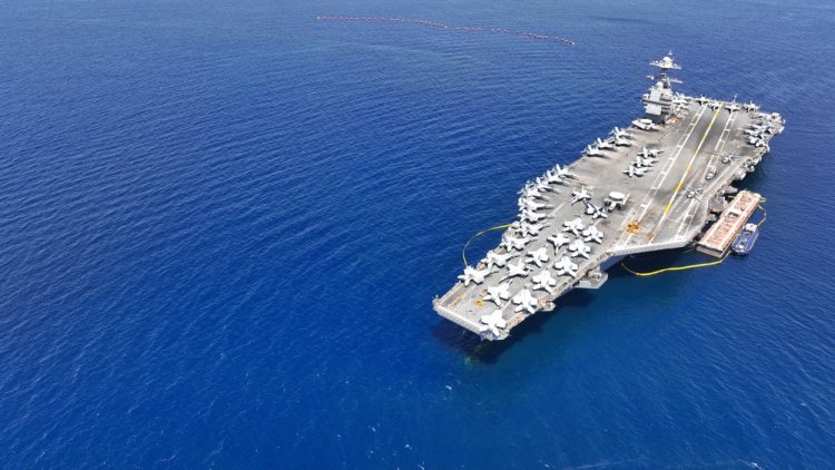 נושאת המטוסים USS פורד. צילום: shutterstock