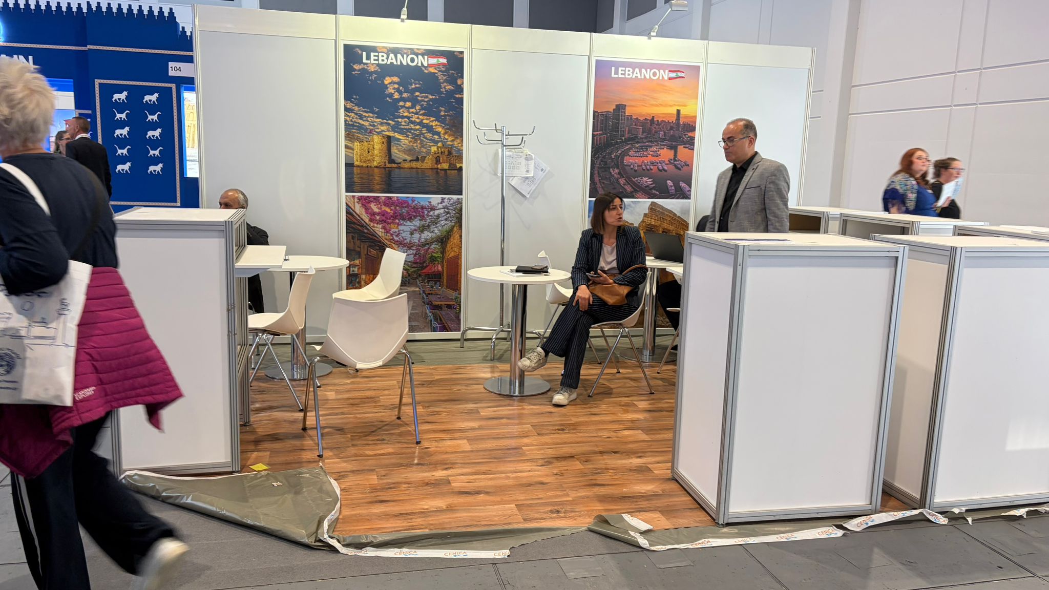 Lebanon Pavilion at ITB. Photo: Amit Cotler