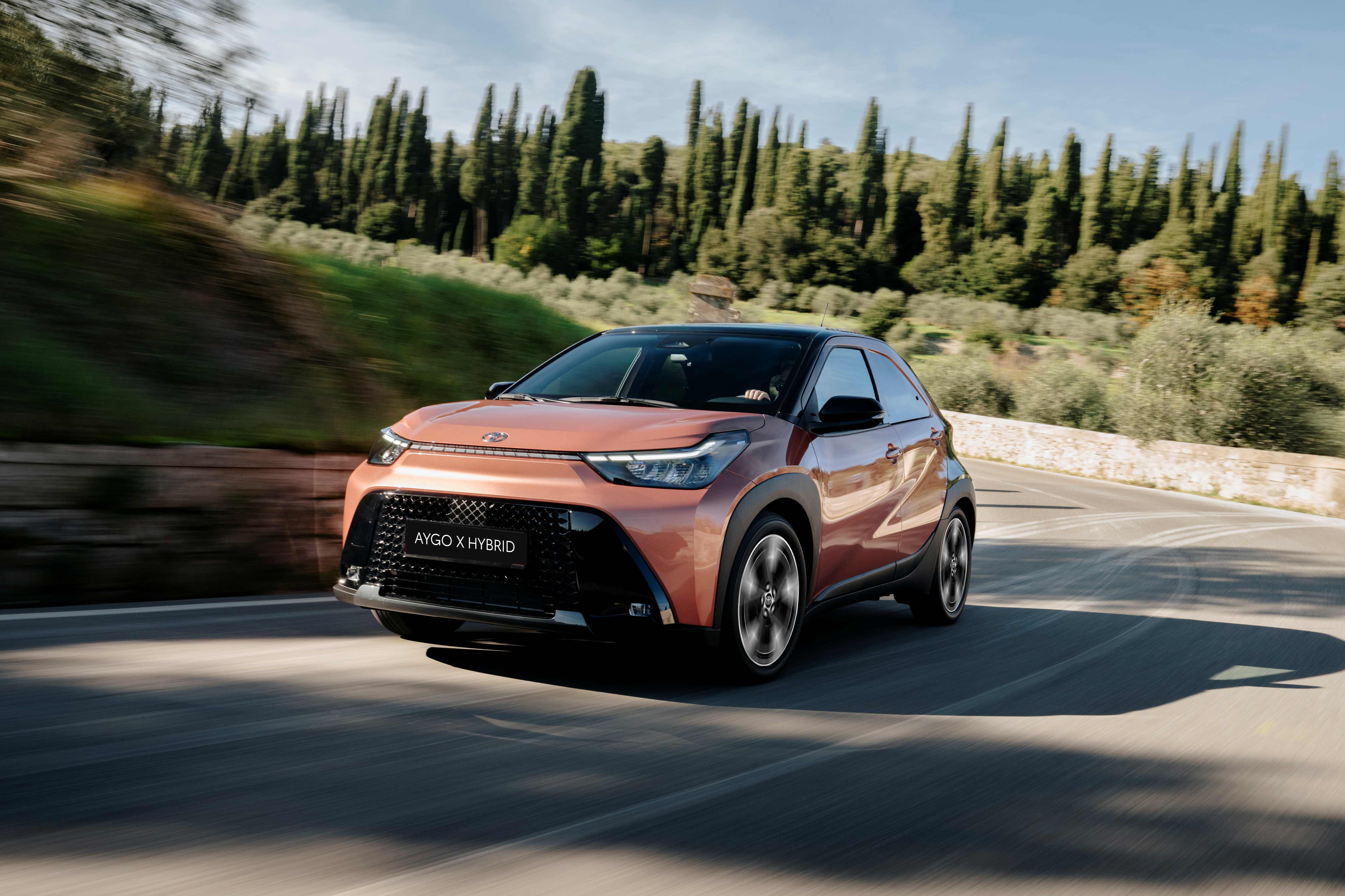 Toyota Aygo X ההיברידית החדשה. צילום: טויוטה