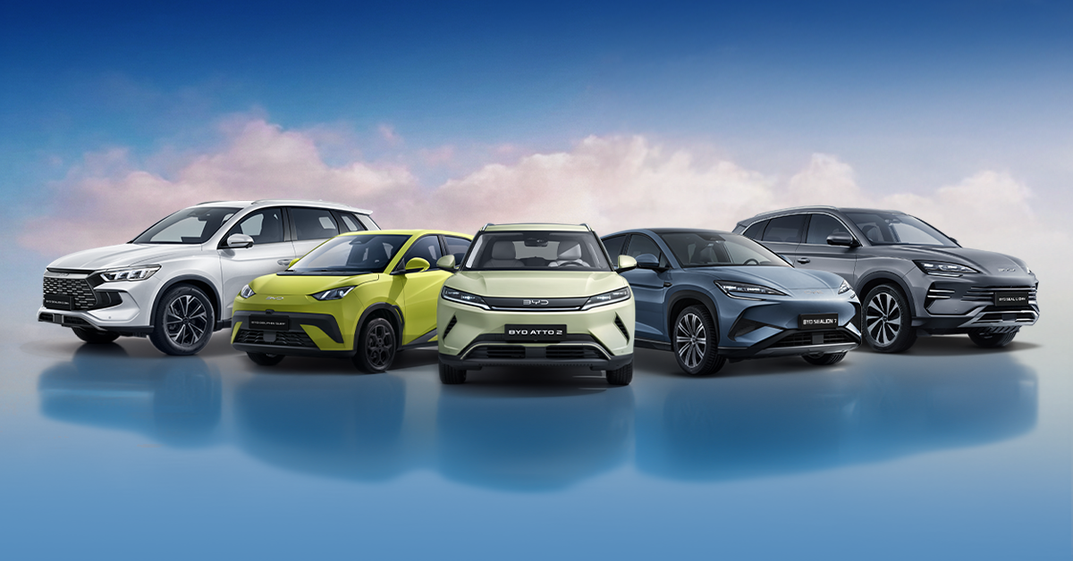 רכבי BYD. צילום: יצרן
