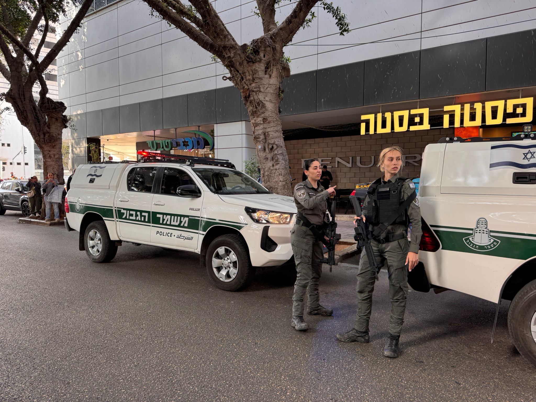 כוחות המשטרה בזירת האירוע. צילום: דוברות המשטרה