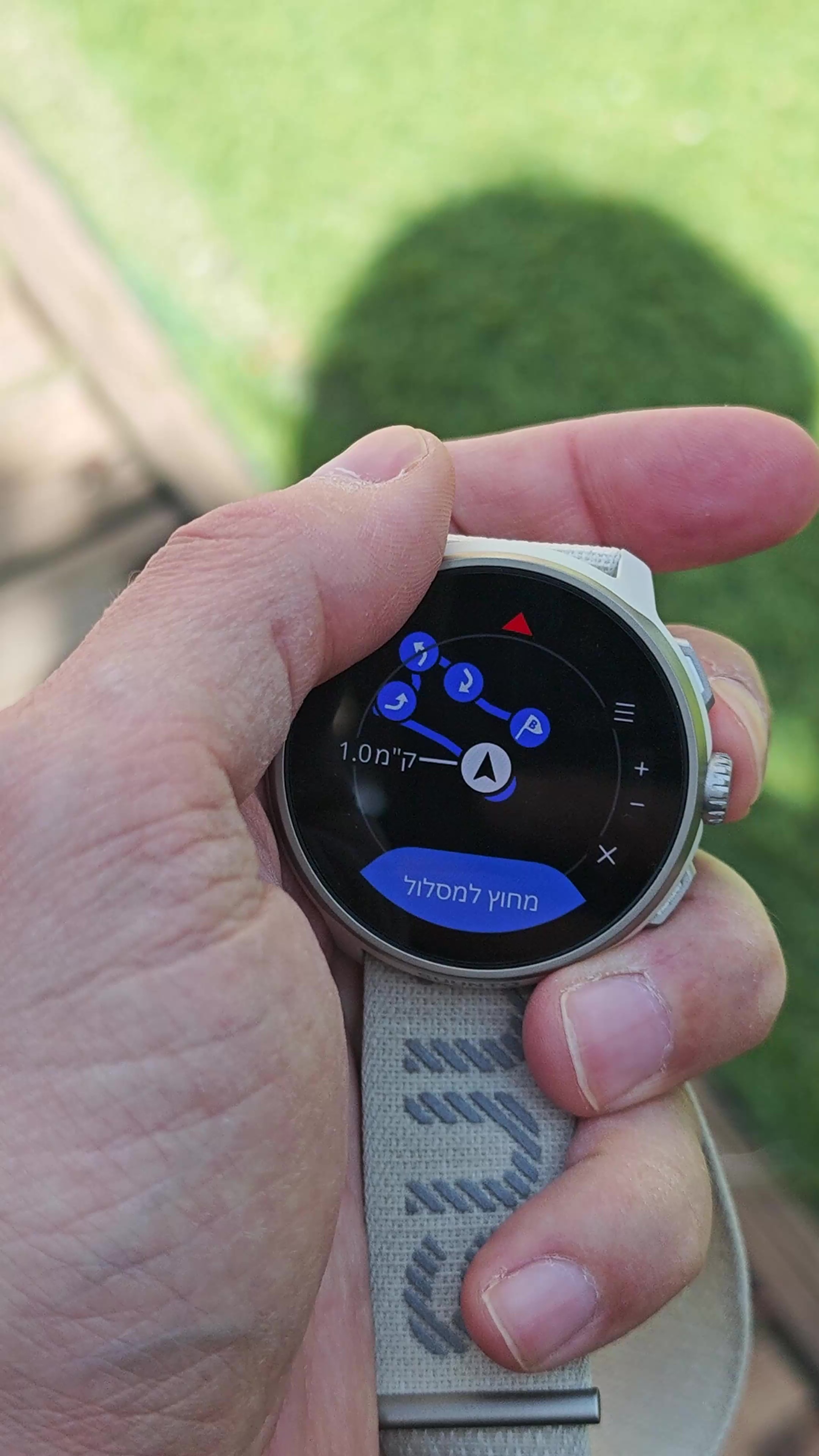 Suunto Run Frost Gray. צילום: צביקה שחר