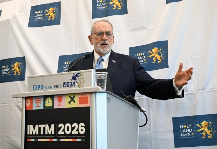 שגריר ארהב בישראל, מייק האקבי. צילום דוד אזגורי, שגרירות ארה״ב בירושלים