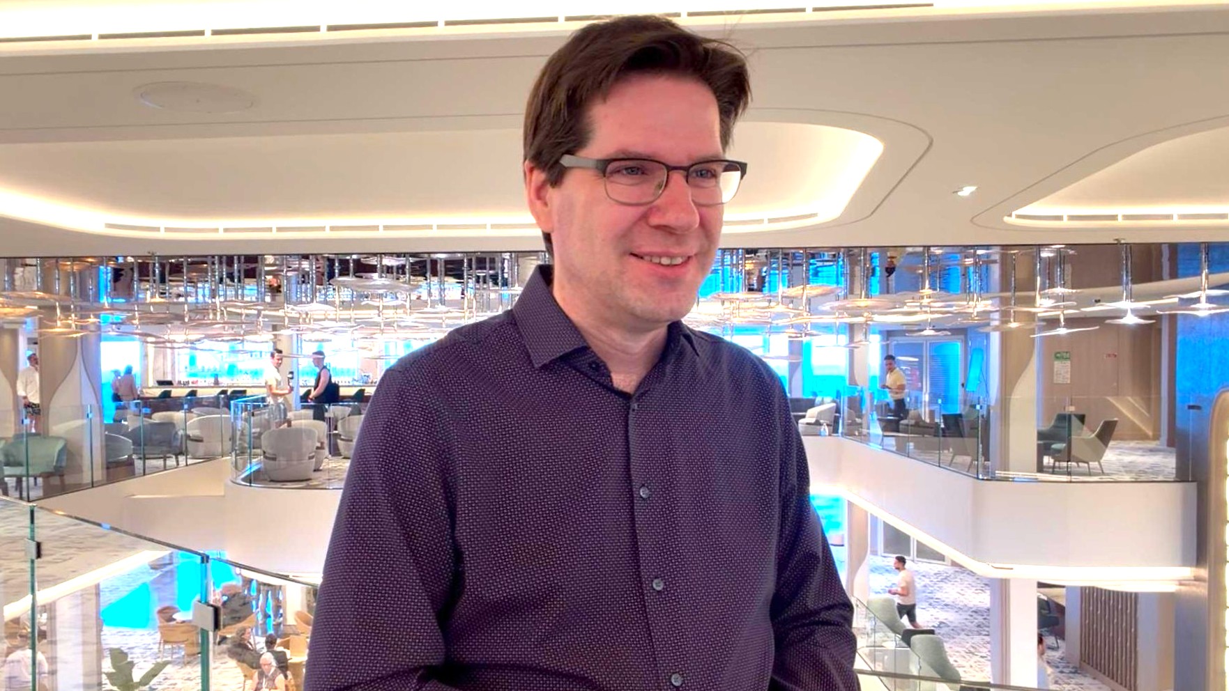 Kevin Bubolz, Vice President of NCL (Photo: Amit Cotler)