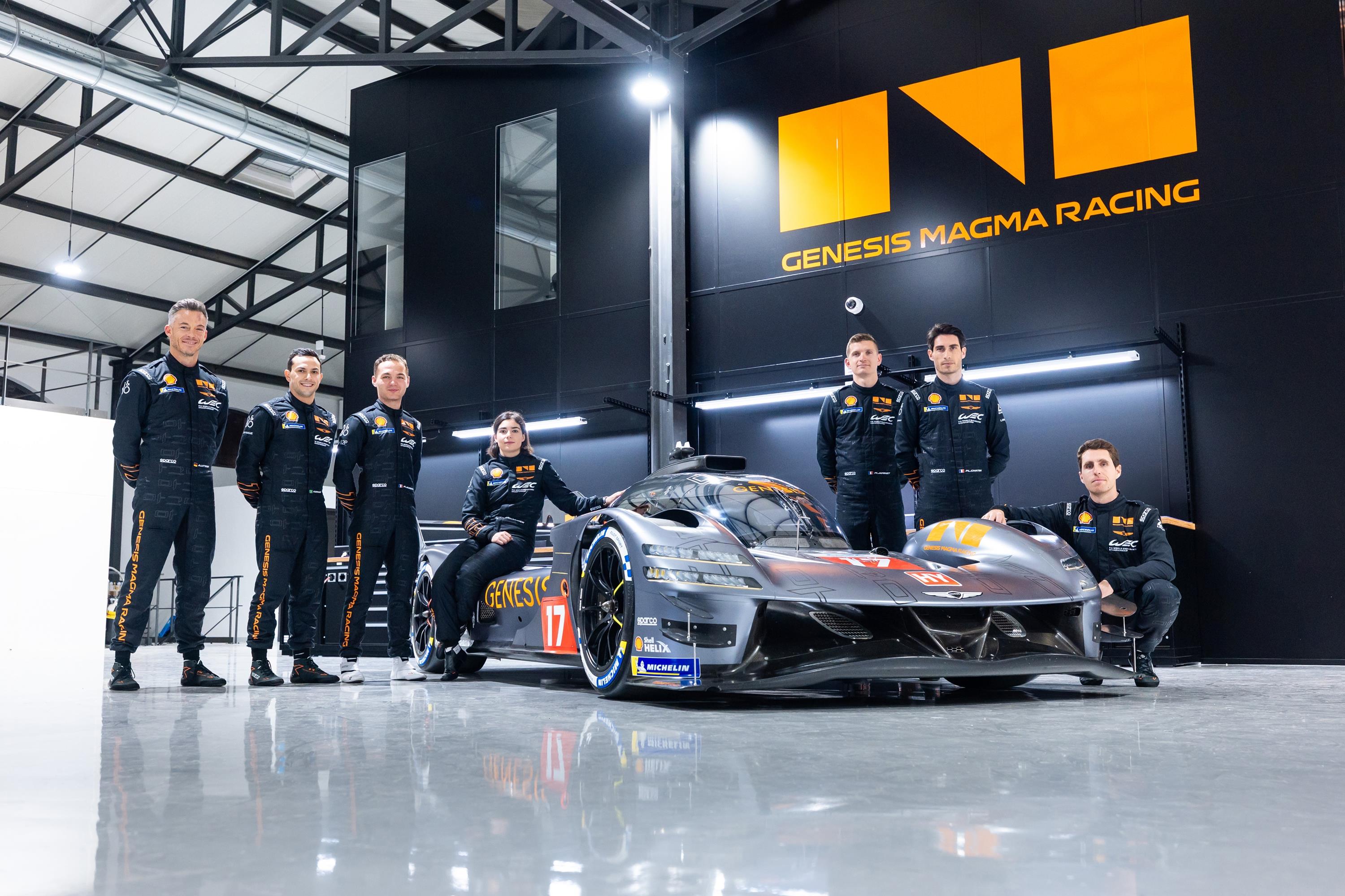 GMR-001 Hypercar שיתחרה ב-FIA World Endurance Championship. צילום: Genesis Magma Racing